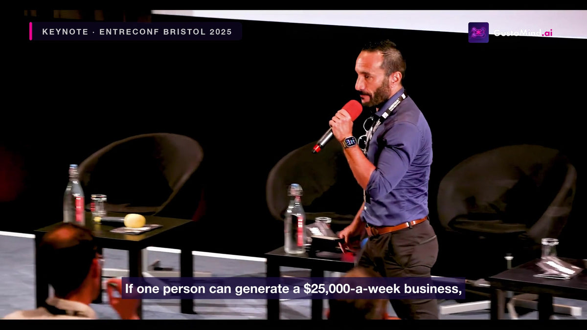 Speaker showreel: keynotes and strategy days